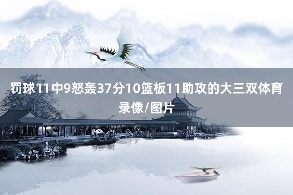 罚球11中9怒轰37分10篮板11助攻的大三双体育录像/图片